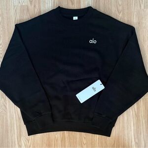 Alo Black Crewneck Sweatshirt